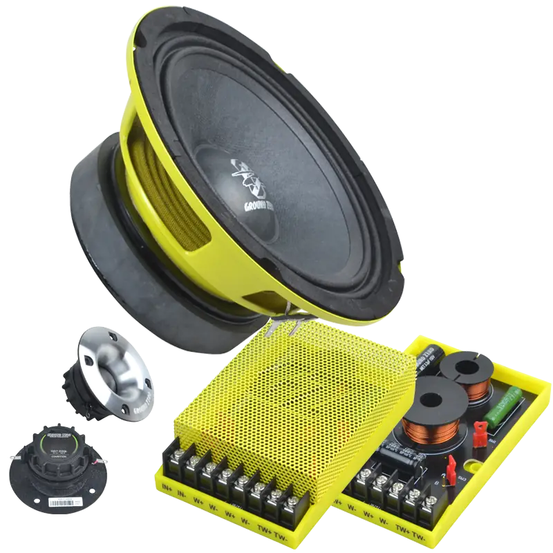 Colunas de 165 mm / 6,5 ? de 2 vias 300 Watts GZCC 165.2 SQL