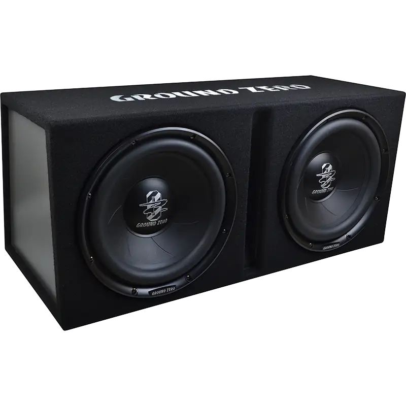Caixa de Subwoofer Vented GZIB 2.30BR com 2x 12? IRIDIUM