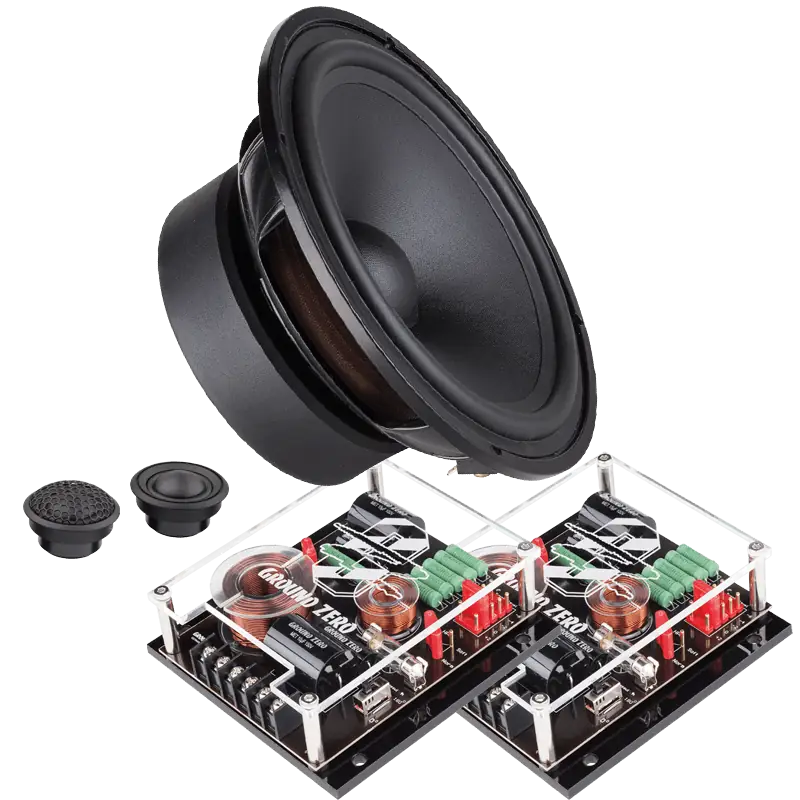 Colunas de 165 mm / 6,5 ″ de 2 vias GZNC 1650SQ