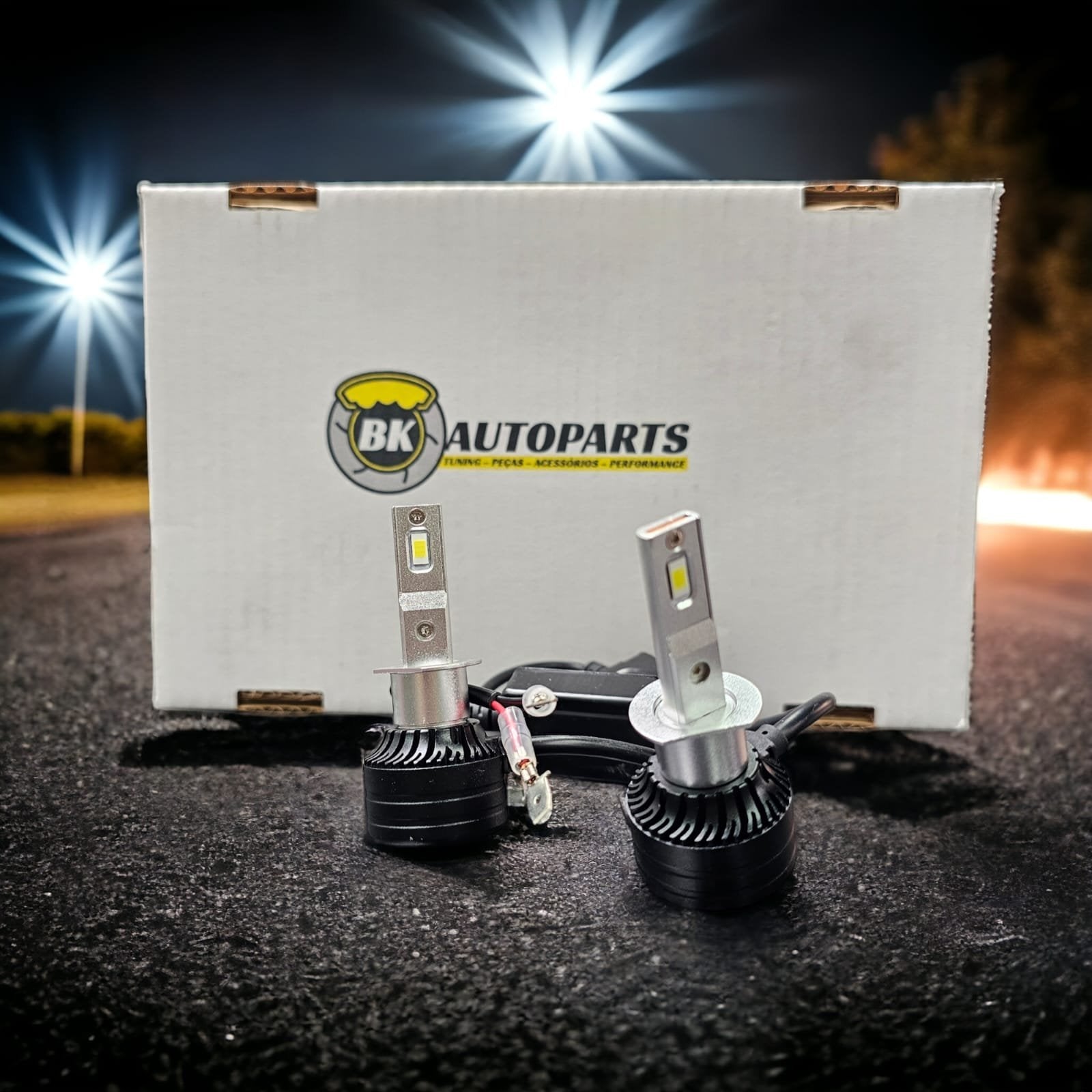 Kit de Lâmpadas LED H1 6000K CANBUS – 100W (Par)