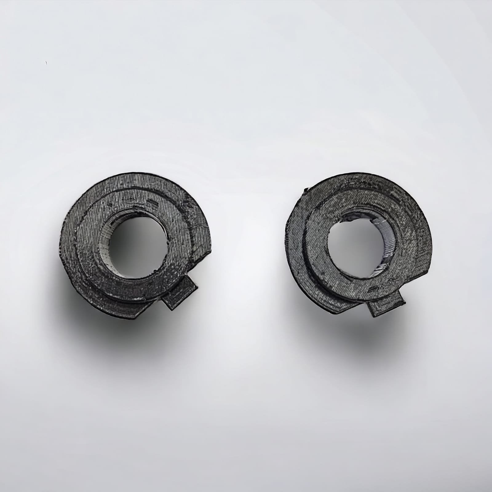 Plastic adapters for H7 LEDs