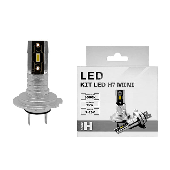 Kit de Conversão LED MS H7 H-MINI 12/24V - 25W