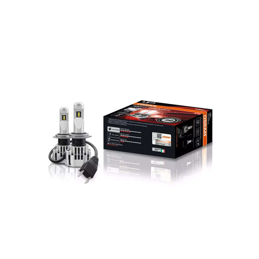 Lâmpada LED OSRAM NIGHT BREAKER H7-LED - Legal para Estradas