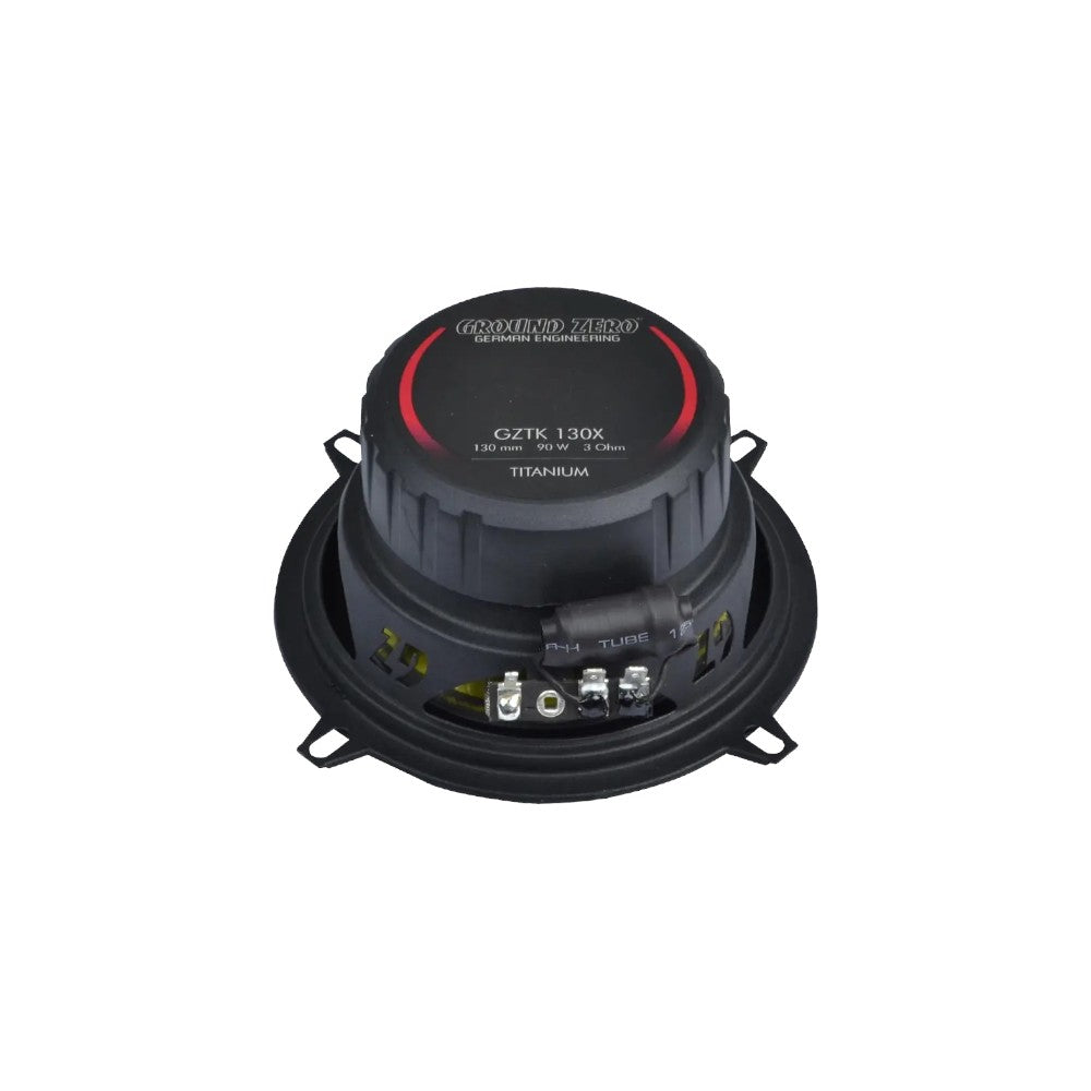 Ground Zero Titanium GZTC 130.2X 2-Way Separate Speakers | 13 cm (5”)