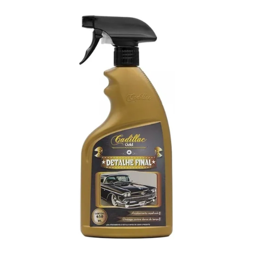 Detalhe Final Cadillac 650ml - Quick Detailer Premium Para Seu Carro! ✨