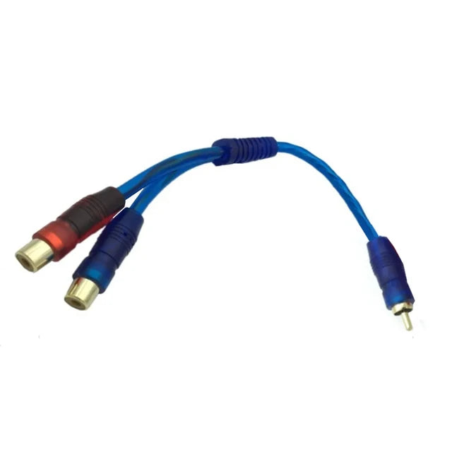 CONECTOR RCA Y 15CM