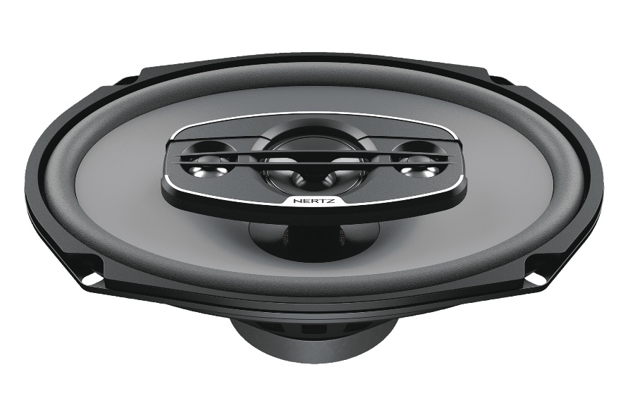 Colunas auto Hertz X 690 Coaxiais 4 Vias 340W (6x9")