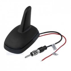 Antena Tubarão Look VW FM Amplificada - Antena Universal