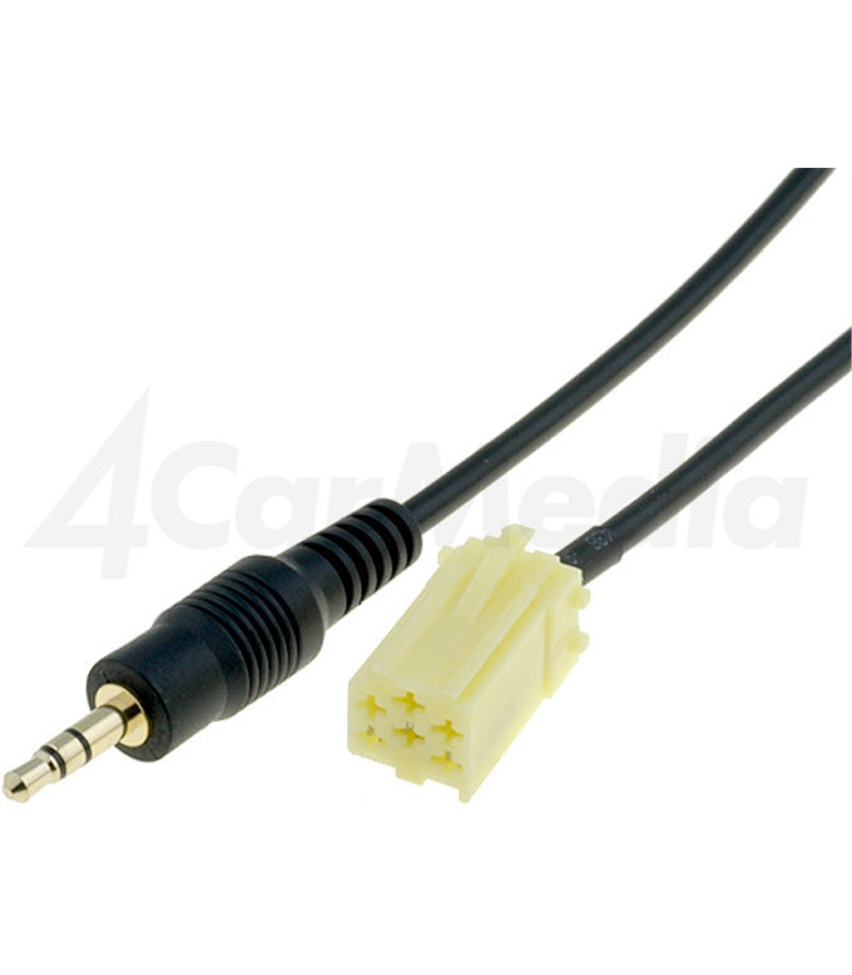 AUXFIAT02 - Cabo adaptador AUX Fiat Alfa Romeo Lancia 0.8m