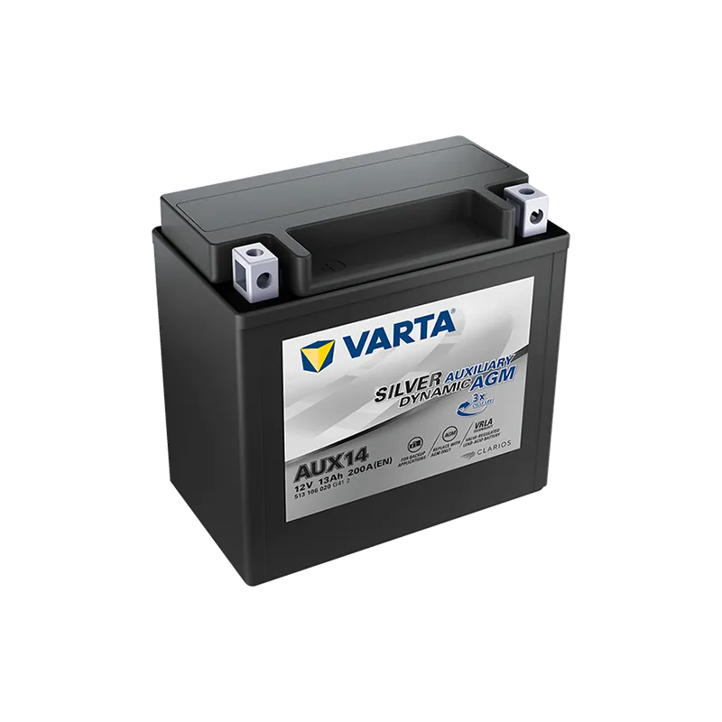VARTA SILVER DYNAMIC AGM Battery 12V 13AH 200A 150X87X146 (AUXILIARY)