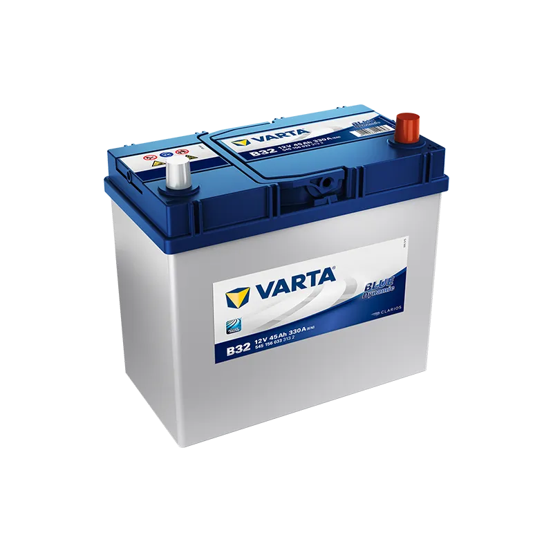 Bateria VARTA BLUE DYNAMIC 12V 45AH 330AF 238X129X227 12 +D B32
