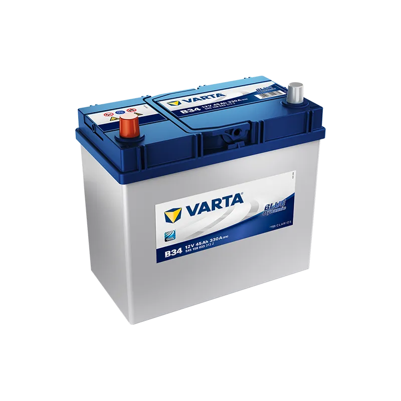 Bateria VARTA BLUE DYNAMIC 12V 45AH 330AF 238X129X227 12 +E B34