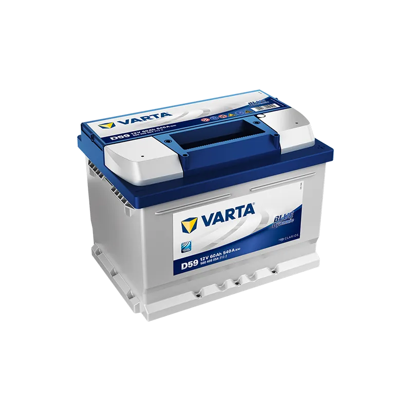 Batterie VARTA BLUE DYNAMIC 12V 60AH 540AF 242X175X175 14 +D D59