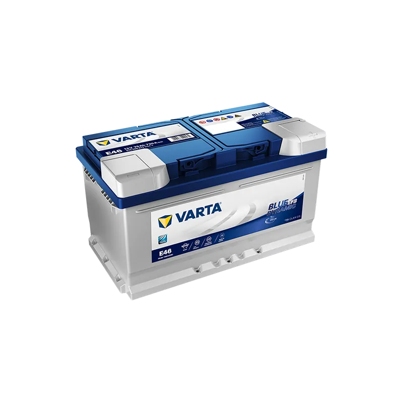 Batería VARTA BLUE DYNAMIC EFB (S&S) 12V 75AH 730AF 315X175X175 21 +D E46
