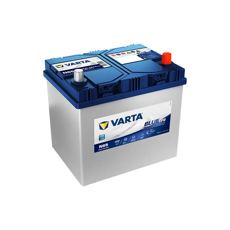Bateria VARTA BLUE DYNAMIC EFB (S&S) 12V 65AH 650AF 232X173X225 +D