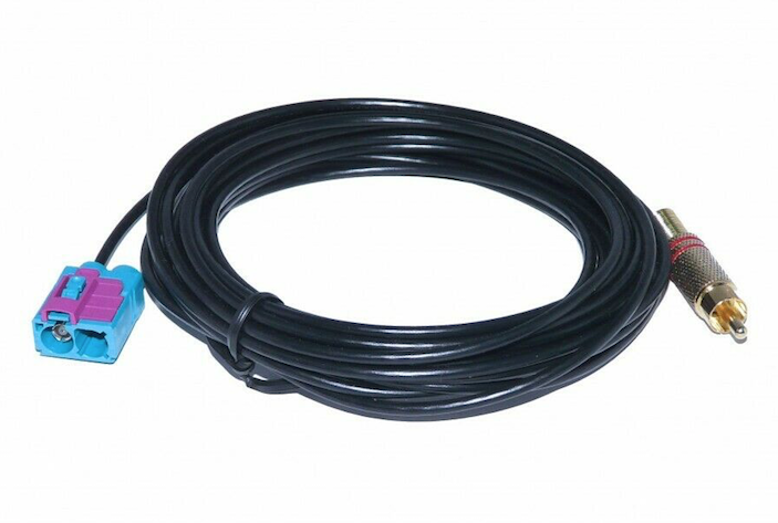 Rear Camera Input Cable Fakra RCA Mercedes Comand NTG4.5