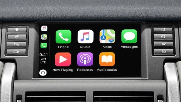 Caméra de recul CarPlay Android Auto Land Rover InControl 8" Evoque Sport Discovery