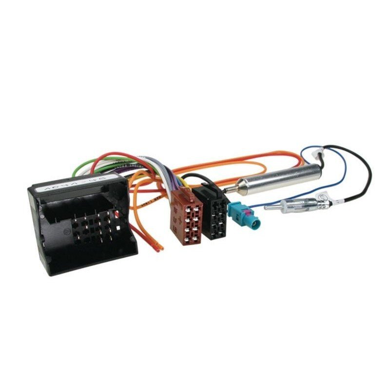 Conector ISO + Antena Citroen Berlingo Jumpy C2 C3 C4 C5 C6 C8 Picasso DS3 DS4 DS5
