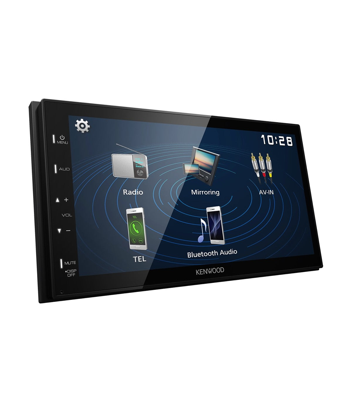 Centro Multimédia KENWOOD DMX-129BT 2 DIN | Ecrã Tátil 6.8" | Bluetooth | USB | Espelhamento Android