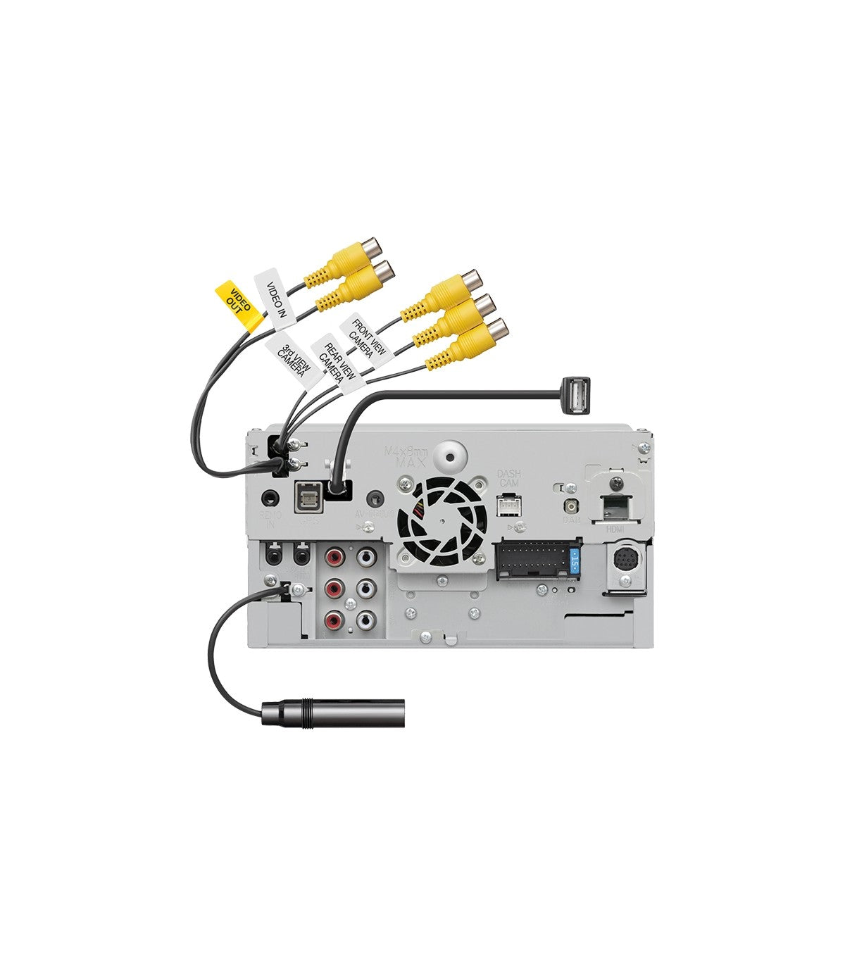 Centro Multimédia KENWOOD DMX9720XDS - 2DIN com Ecrã Flutuante 10.1"