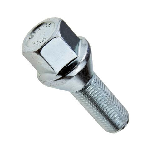 Parafuso de Roda M12x1.25 L28 T17 Cone (Cromado)