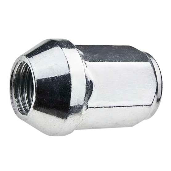 Porca para Jantes de Alumínio M14x1.5 Cone Fechada CH19 (Zincada)