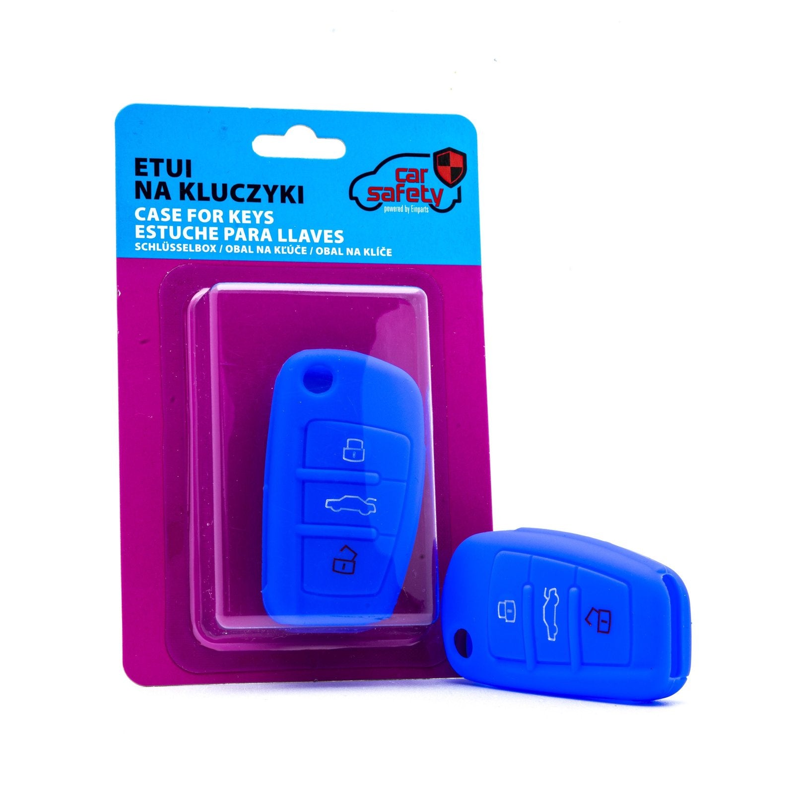 EPKC104 FUNDA LLAVE AUDI AZUL