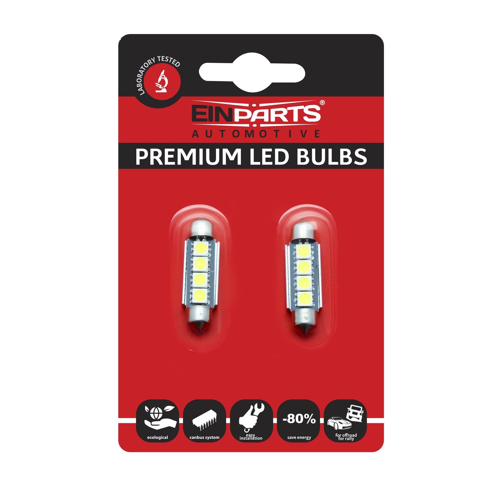 Bombillas LED W21W 24 SMD 3030 CANBUS 6000K Blanco – 2 Piezas