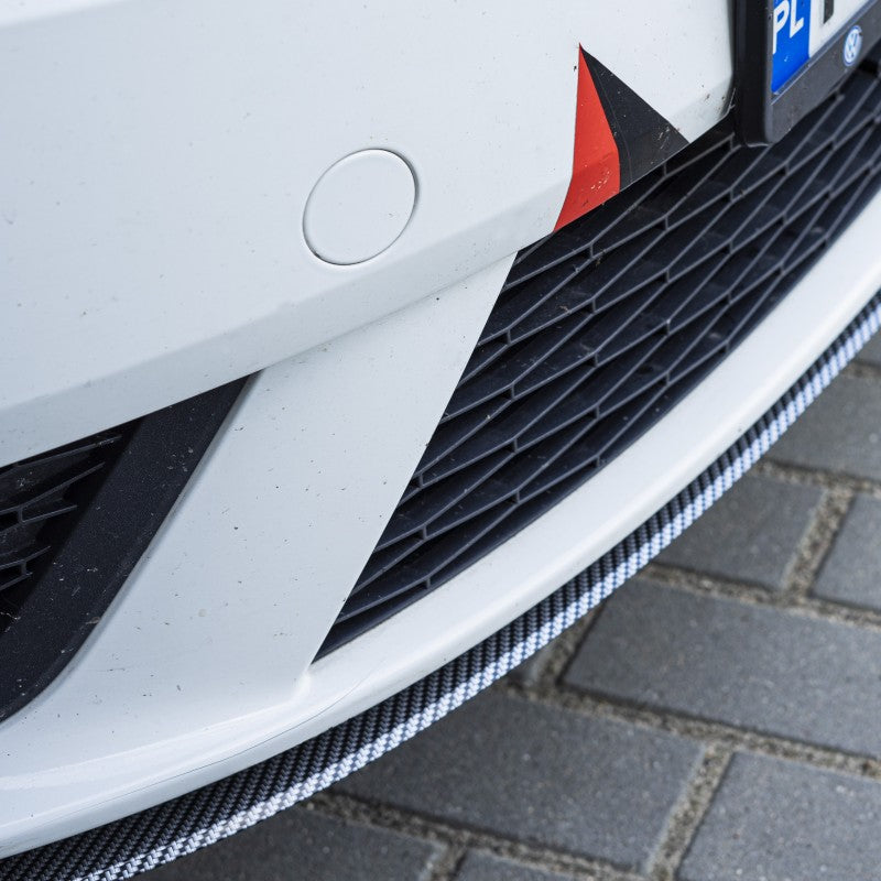 EINPARTS Front Lip Spoiler for Bumpers Carbon Look Universal