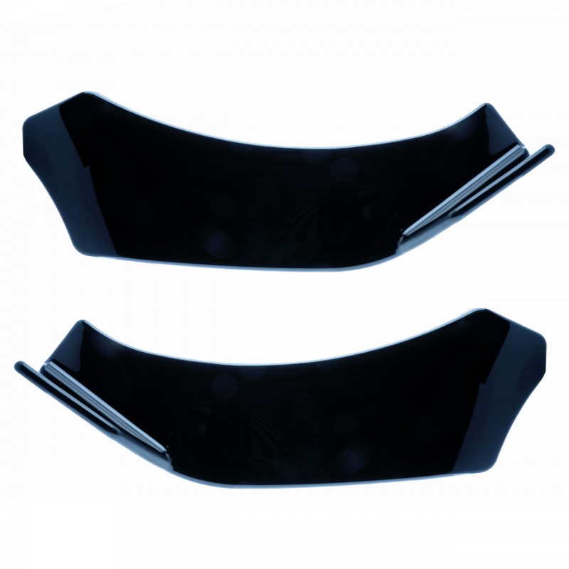 Universal Front Splitter in ABS Glossy Black V2