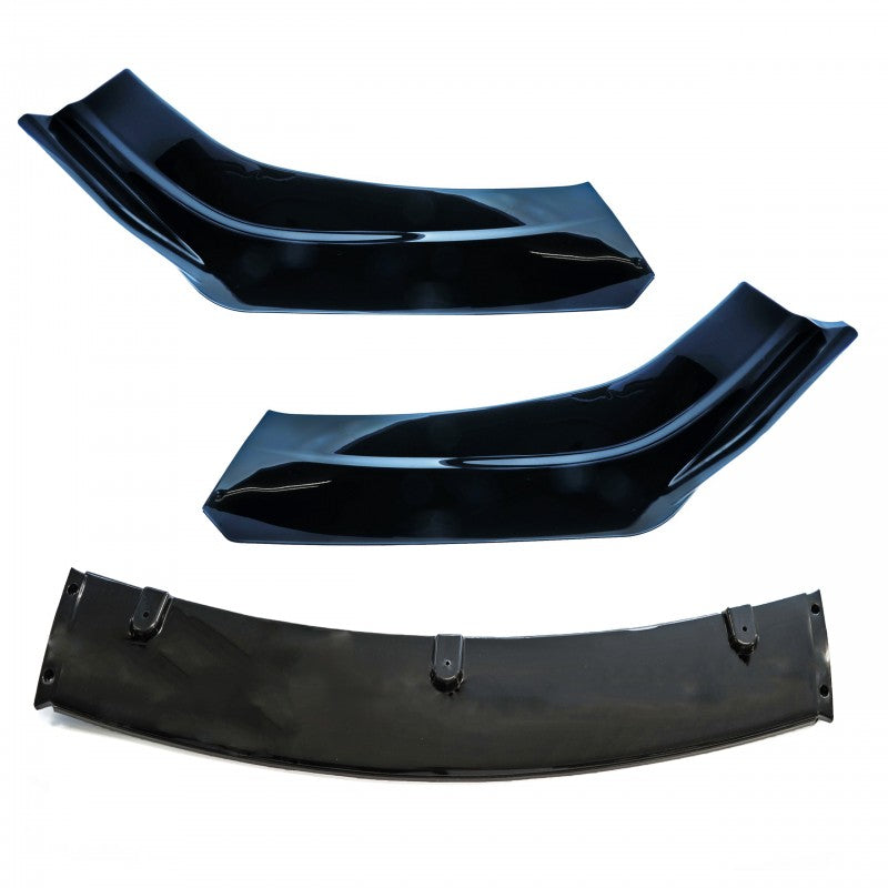 Universal Front Splitter in Glossy Black ABS
