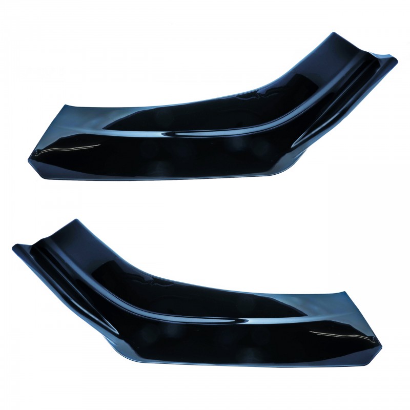 Universal Front Splitter in Glossy Black ABS