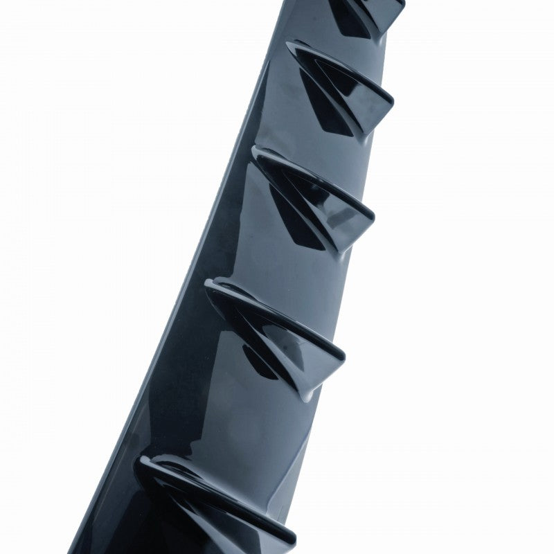 Universal Rear Diffuser in Black ABS - Shark Fin Type