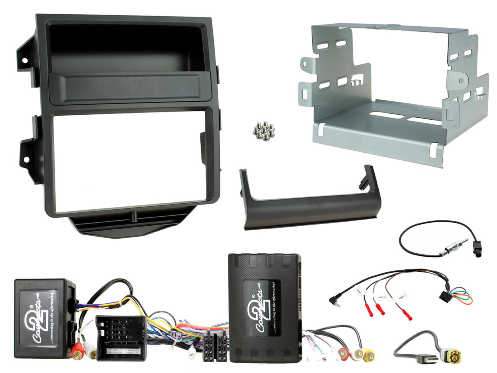 Front 2Din + Steering Wheel Controls Interface Infodapter + MOST Porsche Macan