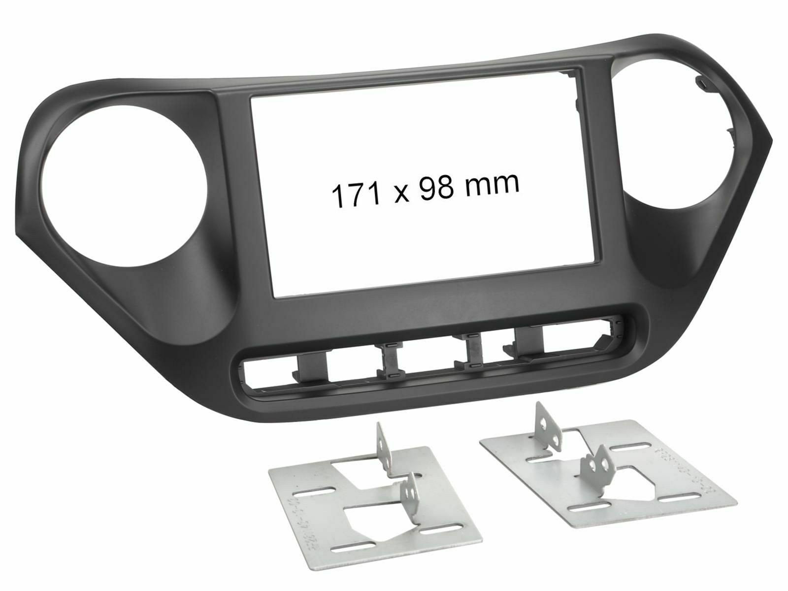 Frente Radio 1DIN 2DIN Hyundai i10
