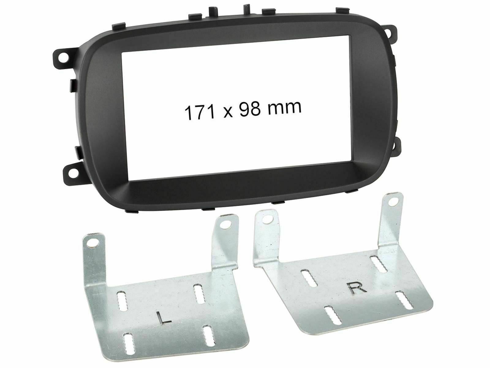 Front Radio 2DIN Fiat 500X