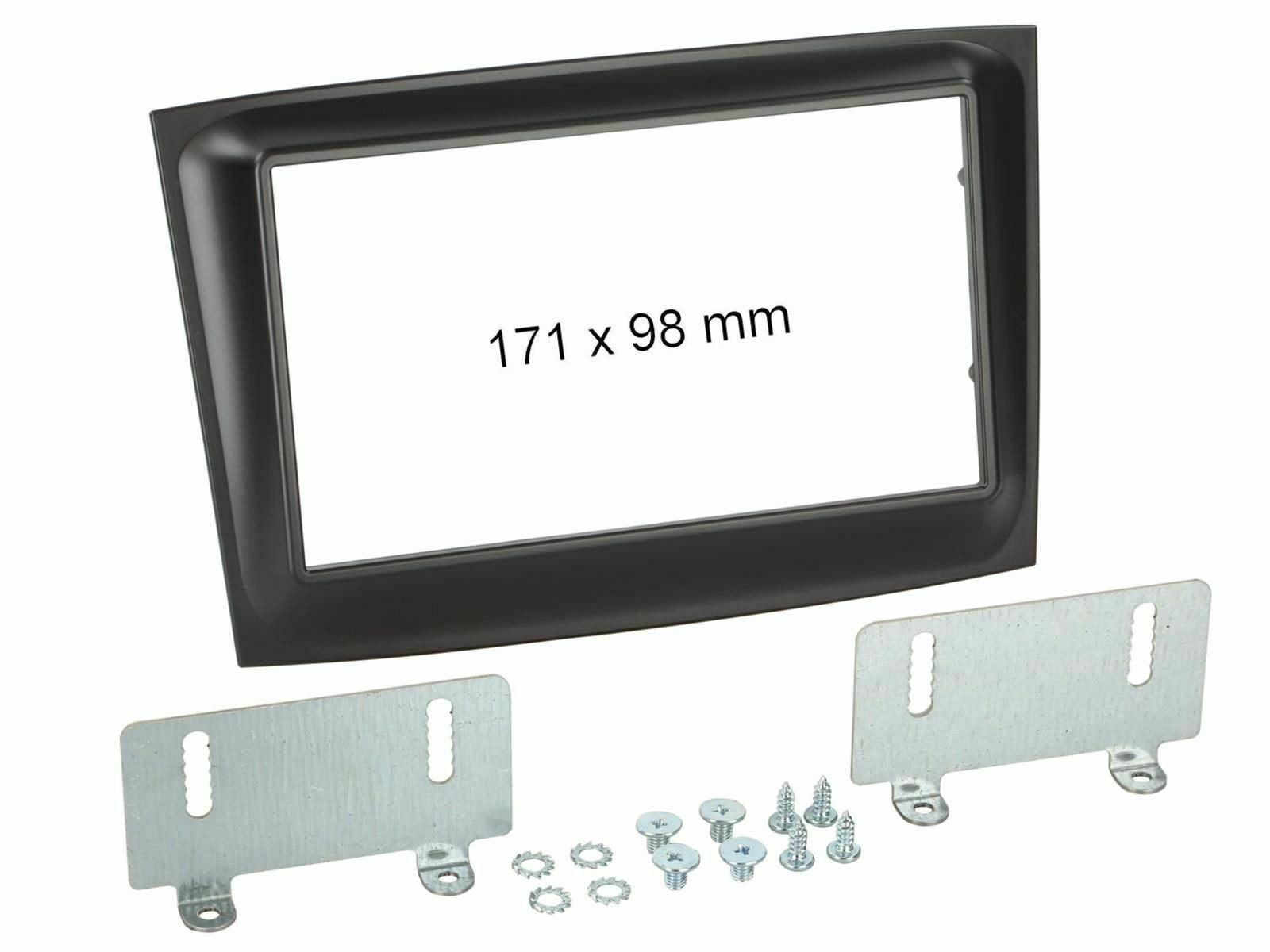 Front Radio 2DIN Fiat Doblo