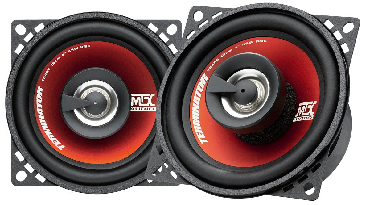 Colunas auto MTX TR40C Terminator 2 Vias Coaxiais 310W (10cm)