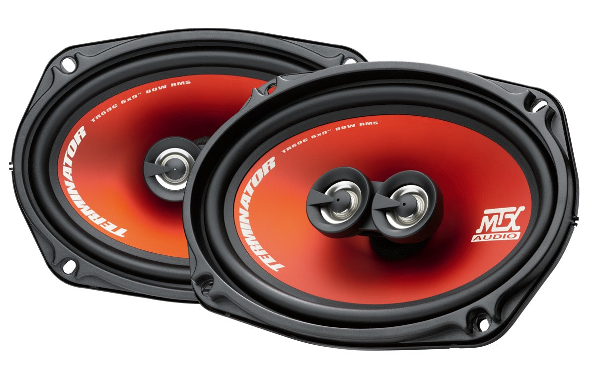 Colunas auto MTX TR69C Terminator 3 Vias Coaxiais 550W (6x9")