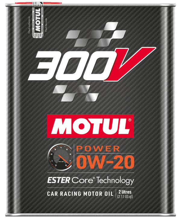 Óleo de Motor Motorsport MOTUL 300V POWER 0W-20 2L
