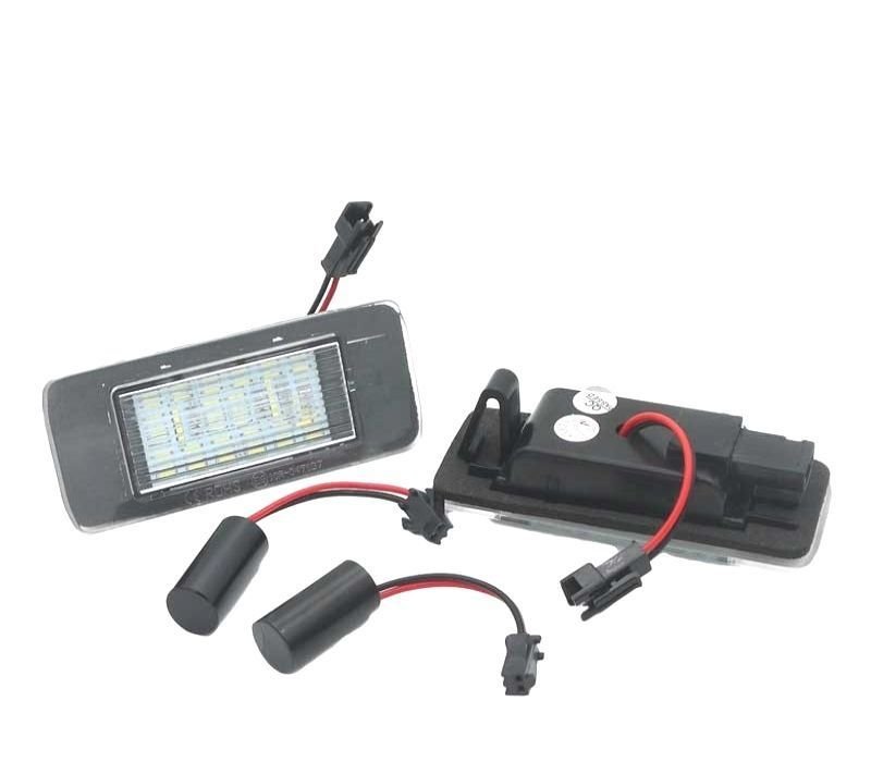 LEDs de matrícula 2 peças Opel Astra J 10- Zafira C 12-