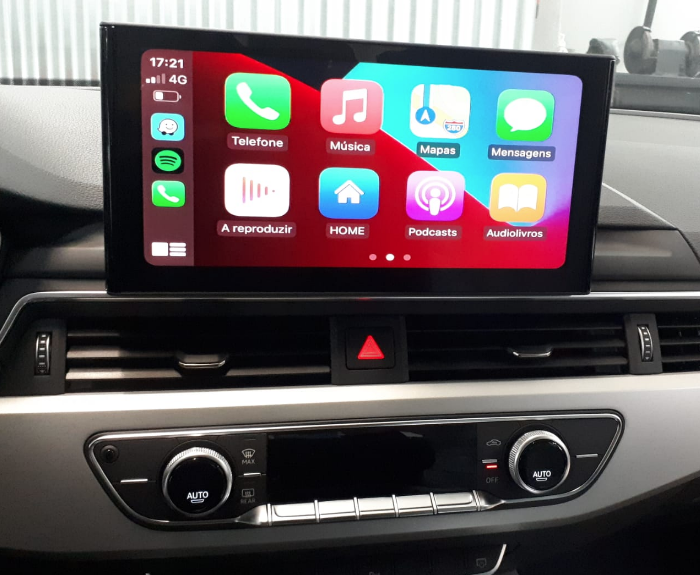CarPlay Android Auto Interfaz MirrorLink Audi A1 A4 A5 A6 A7 A8 Q3 Q8 E-Tron MIB3