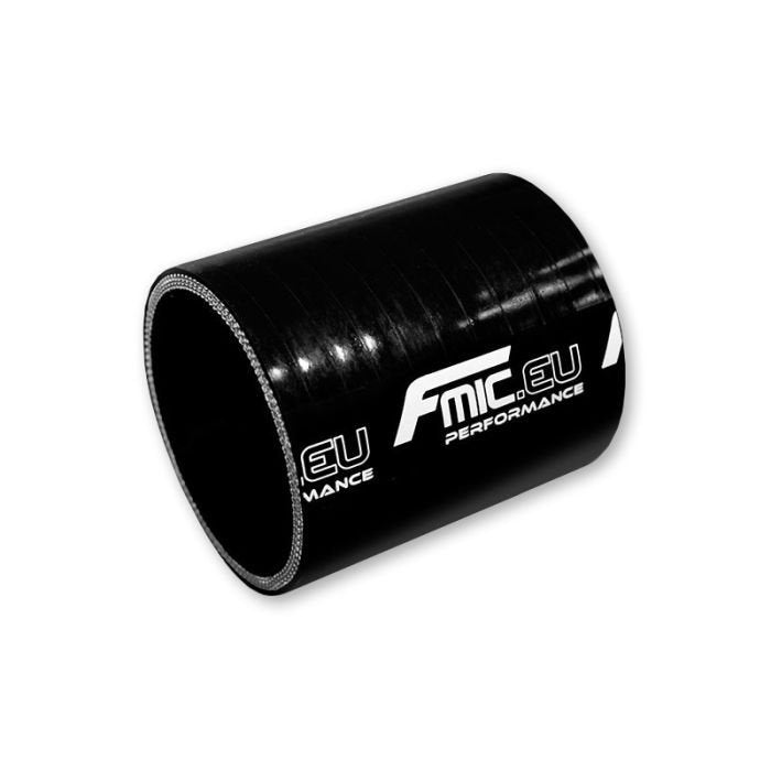 Tubo de silicone reto 57mm preto 10cm