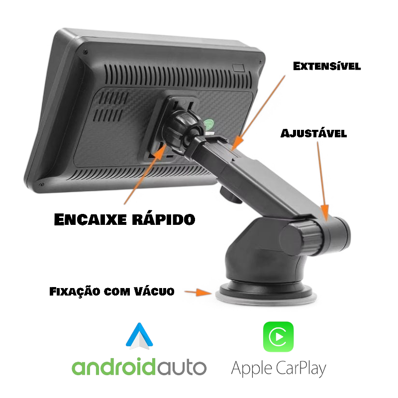 Carplay portátil y Android Auto con pantalla táctil BK-CPAA-01
