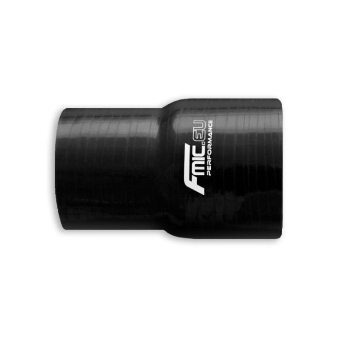Tubo redução de silicone 51/57mm preto