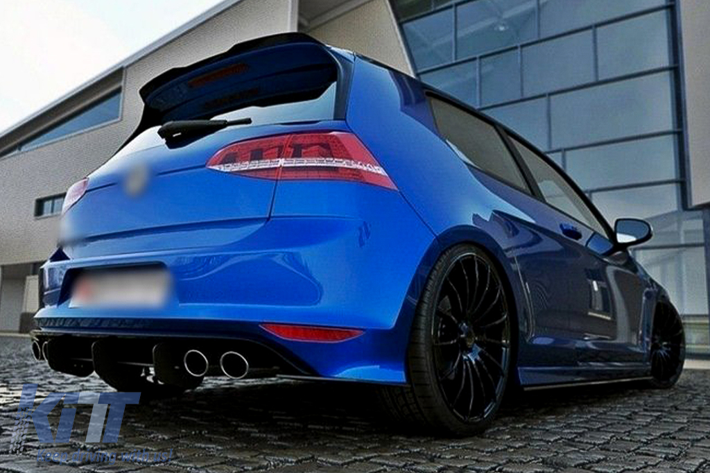 Extensão do Difusor Traseiro para VW Golf 7 VII R (2013-2016)