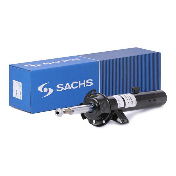 SACHS 313 254 Shock Absorber for BMW 1 Series left, Gas pressure, Twin tube, Shock absorber with spring seat, pin on top