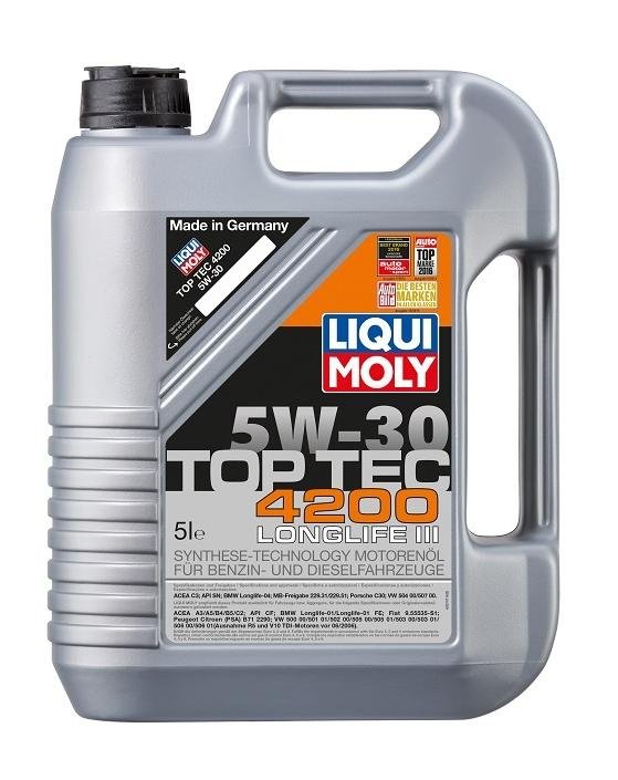Óleo Motor LIQUI MOLY Top Tec 4200 5W-30 (5L)
