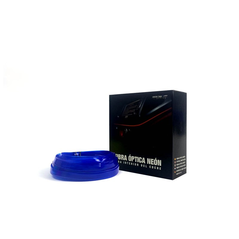 Ambient LED strip in blue