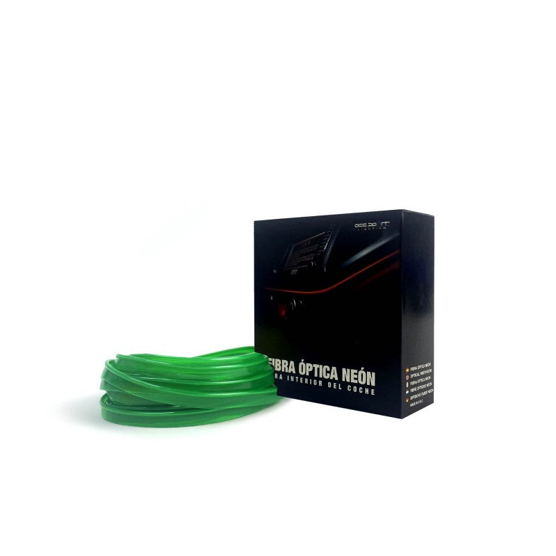 Ambient LED strip in green